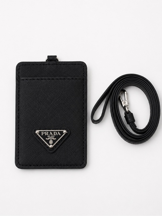 Prada Other - Prada Saffiano Leather Badge Holder